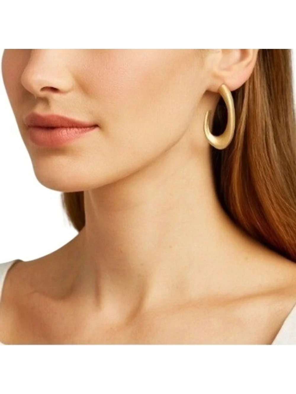Bala Boosté Women's Gold Tone Hoop Earrings
